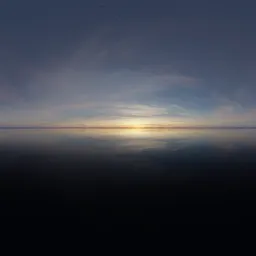 Colorful Twilight Cloudy Sky