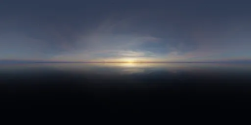 Colorful Twilight Cloudy Sky