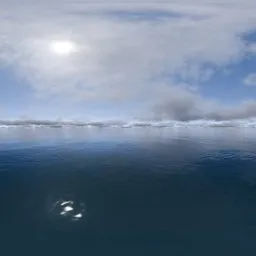 Deep Blue Sea Horizon