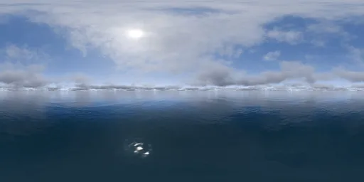Deep Blue Sea Horizon