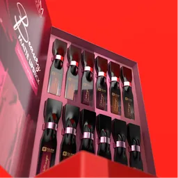 Liquid lipstick creative shot