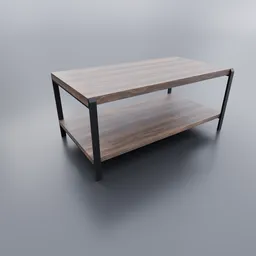 Rustic Oak Coffee Table