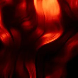 Abstract Red Flowing Texture