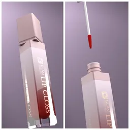 Liquid lipstick opening shot