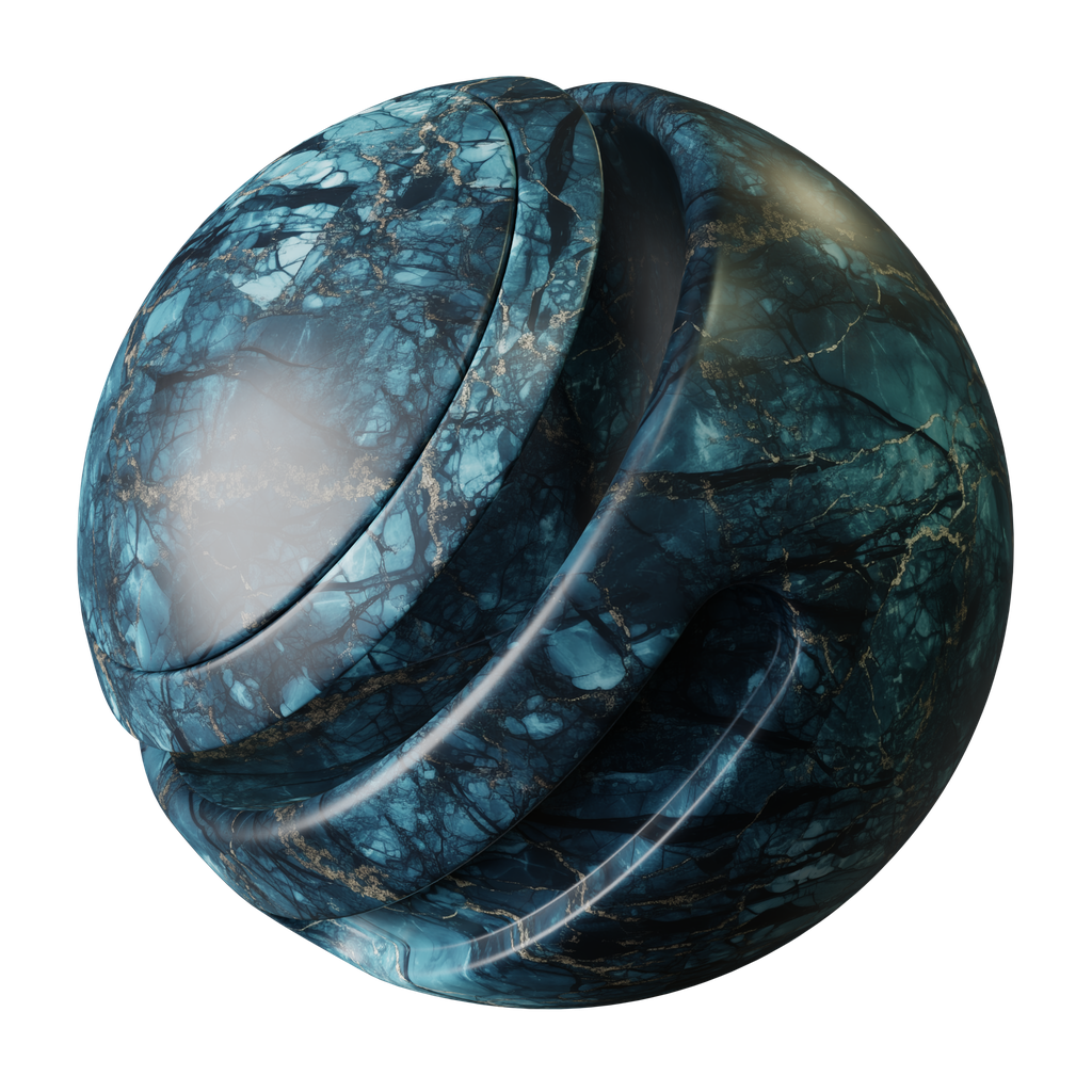 Blue marble FREE marble materials BlenderKit
