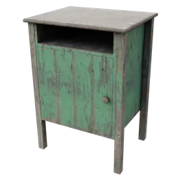Rustic old night stand