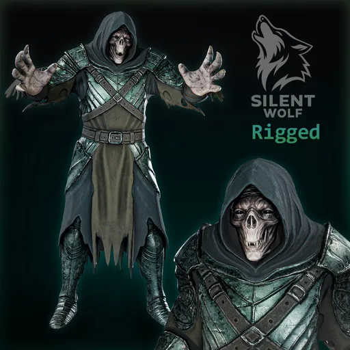 Silent Revenant Rigged Animated