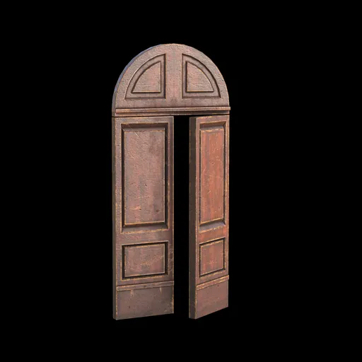 Wood door