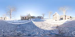Winter Landscape HDRI – Village