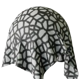 High-resolution Voronoi pattern fur material for 3D modeling and rendering, suitable for Blender and PBR workflows.
