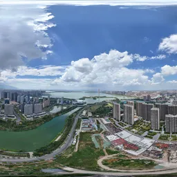 Highsky building cloud bluesky