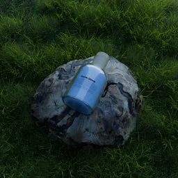 Natural Cosmetic Bottle