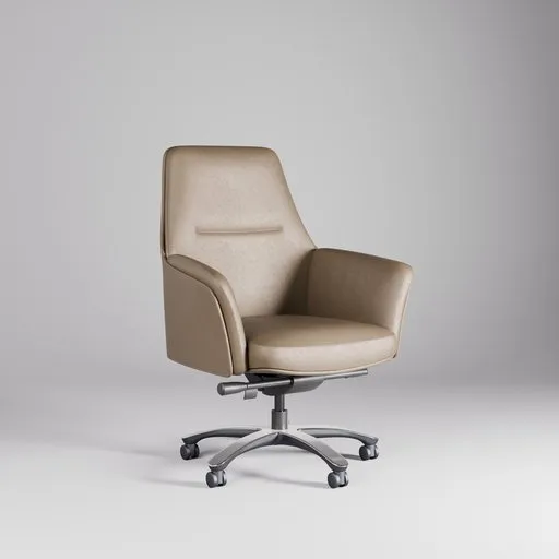 OFFICE CHAIR VISITOR LEATHER