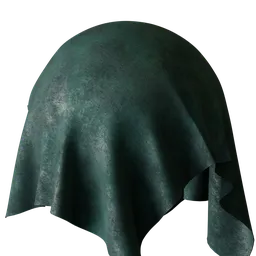 Pine Green Velvet