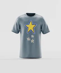 Doodle Star Graphic T-Shirt