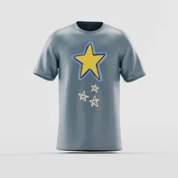 Doodle Star Graphic T-Shirt