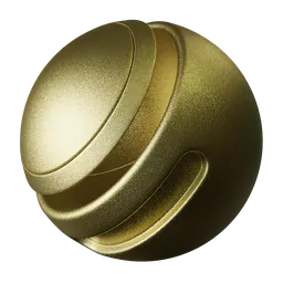 Sandblasted light brass