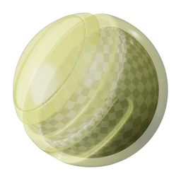 Yellow Transparent Plastic