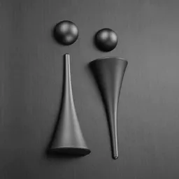 Metal 3D Bathroom Signage