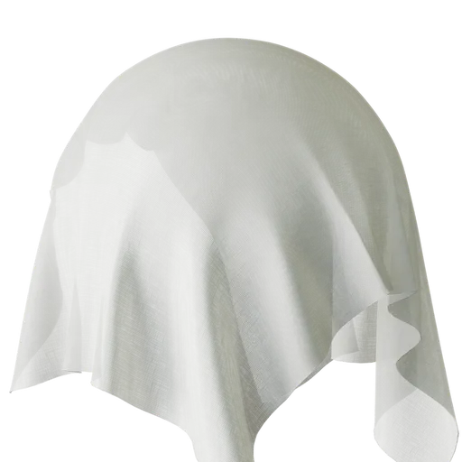 Plain White Sheer