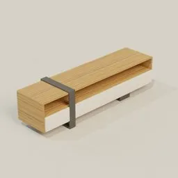 Modern Minimalist Long TV Media Console