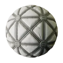 Scifi Dirty White Foil Retaining Mesh
