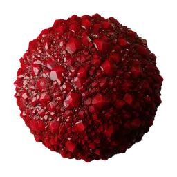 Red crystal