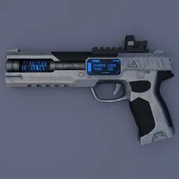 Sci-Fi Energy Pistol