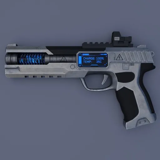 Sci-Fi Energy Pistol