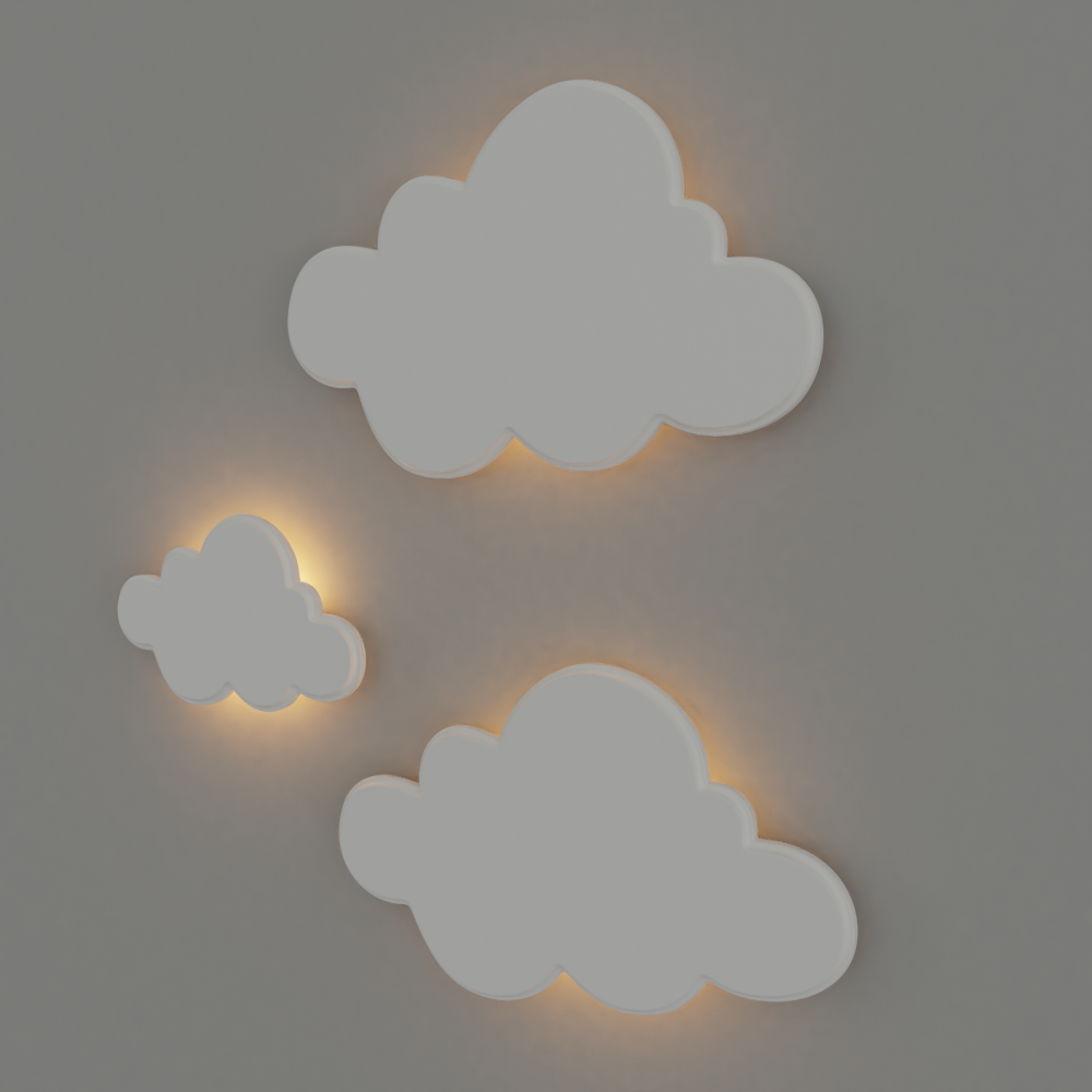 Cloud shelf | FREE Miscellaneous models | BlenderKit