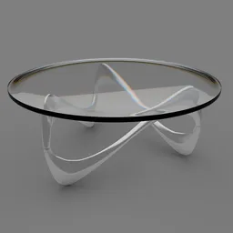 Glass Snake Coffee Table