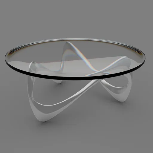 Glass Snake Coffee Table