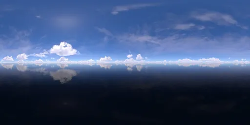 Clouds, sky, sea, water.exr