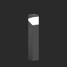 Kiran pillar light made of aluminium