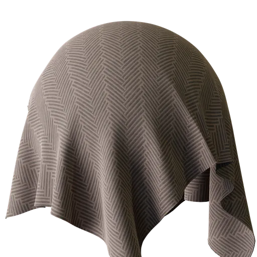 Procedual shawl fabric