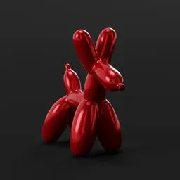 Balloon Dog Statue