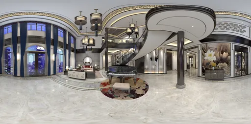 Living room piano