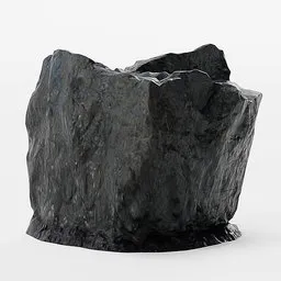 Square Boulder Black