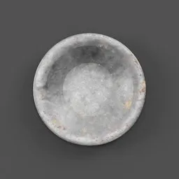 "Decorate your medieval kitchen scenes with this realistic Pewter plate 3D model from BlenderKit. Perfect for restaurant and bar settings, it features intricate medieval coin textures and a small bowl of salt. Designed for use in Blender 3D software."
