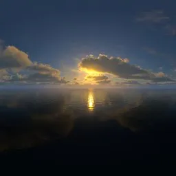 Clouds and Sunset
