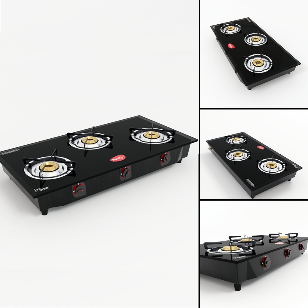 Gas stove | Kitchen Appliances models | BlenderKit