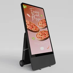 Advertising Display Kiosk
