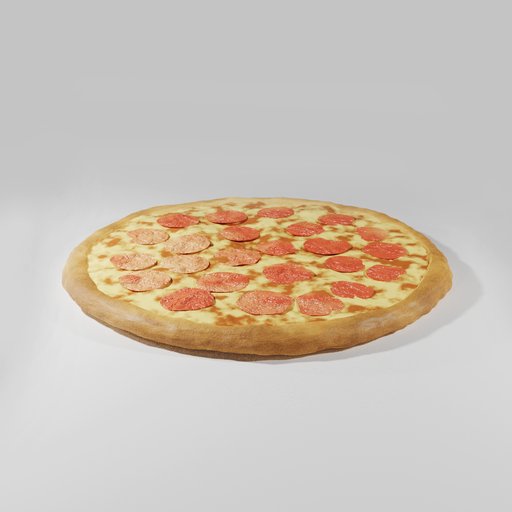 BlenderKit Download the FREE Pizza (whole) model