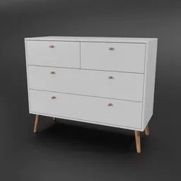 White Sideboard