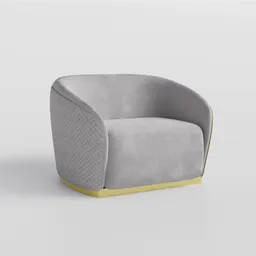 Modern Luxury Sofa 01 - Grey