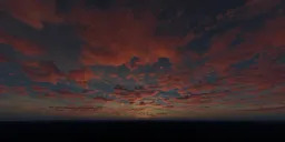 Pink Cloudy Sky