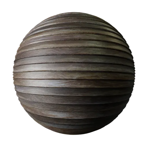 High-quality walnut wood plank PBR texture for Blender 3D artists.