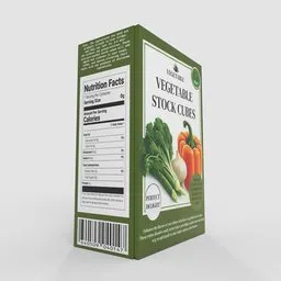 Vegetable Stock Cubes Box