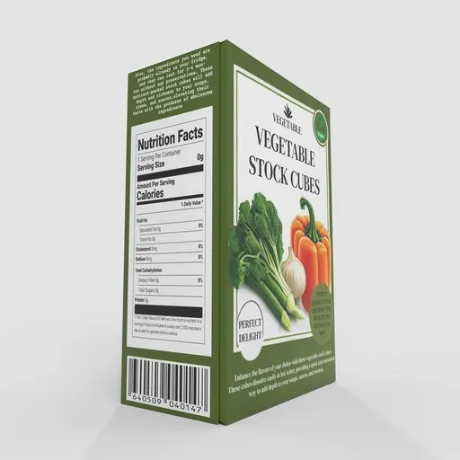 Vegetable Stock Cubes Box