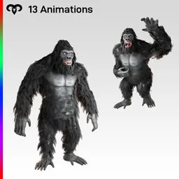 Gorilla Animated